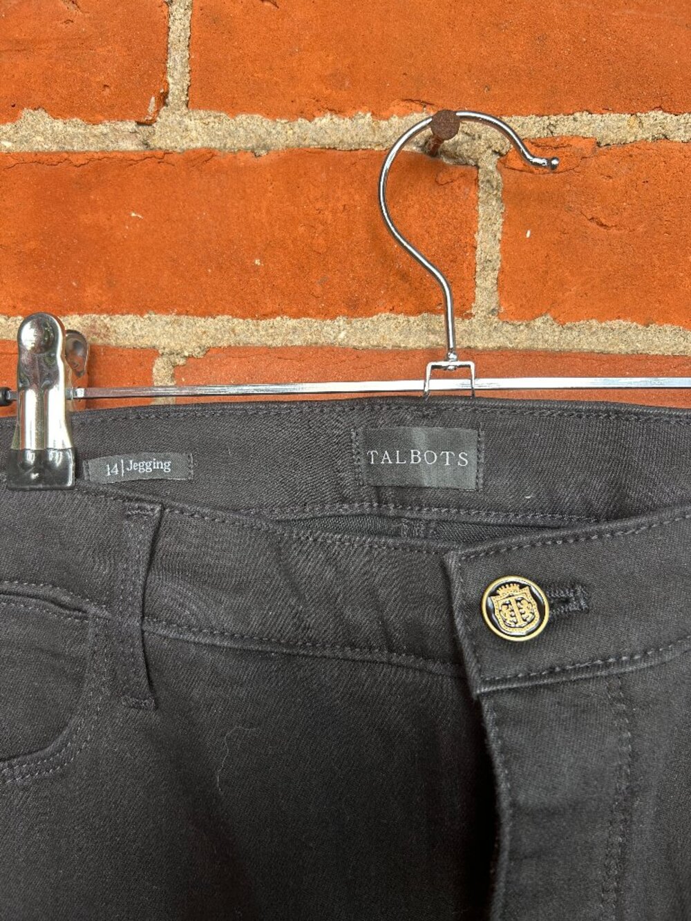 Talbots Black Jegging Size 14 29.5 Inseam Never Worn